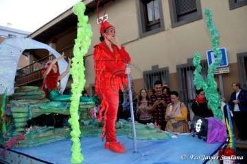 La Cabalgata Real recorre la zona comercial de Los Llanos de Telde (Foto Antonio Alí y Francisco Javier Santana)